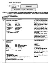 Giáo án Tiếng Anh Lớp 12 - Unit 11